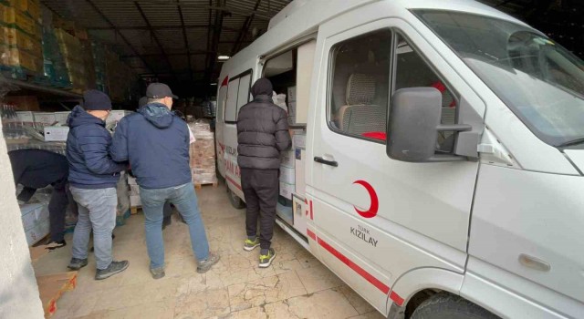 Yalova Belediyesi şirketi Yabeltaştan deprem bölgesine destek