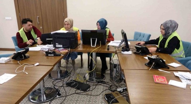 Yozgat Belediyesi Deprem Koordinasyon Merkezine 6 binden fazla çağrı geldi