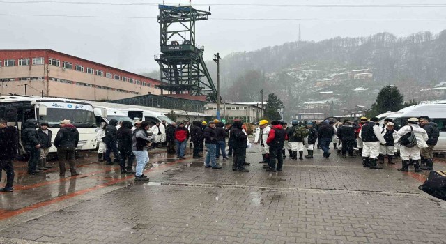 Zonguldaktan 225 madenci deprem bölgesine hareket etti