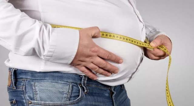 15 yaş ve üzerinde fazla kilo oranı yüzde 34ün, obezite oranı yüzde 31,5in üzerine çıktı