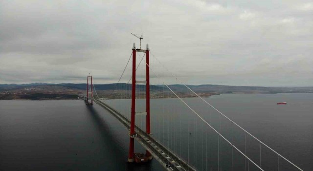 1915 Çanakkale Köprüsünü bir yılda 2.2 milyon araç kullandı