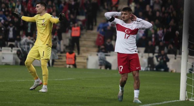 2024 Avrupa Şampiyonası Elemeleri: Türkiye: 0 - Hırvatistan: 2 (İlk yarı)