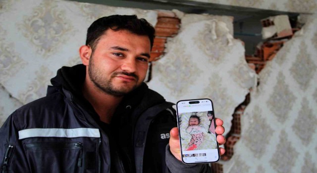 6 günlük bebek genç çiftin hayatını kurtardı