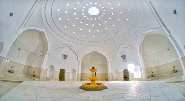 800 yıllık hamam 12 yıl aradan sonra hizmete girecek