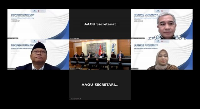 AAOU 2023 Konferansı mutabakat metni imzalandı