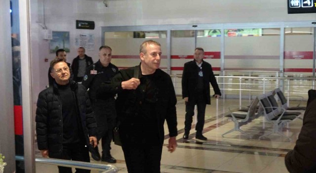 Abdullah Avcı, vedalaşmak için Trabzona geldi