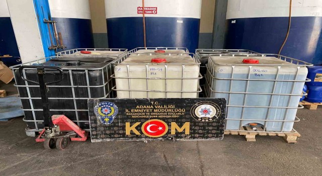 Adanada 59 bin 900 litre kaçak akaryakıt ele geçirildi