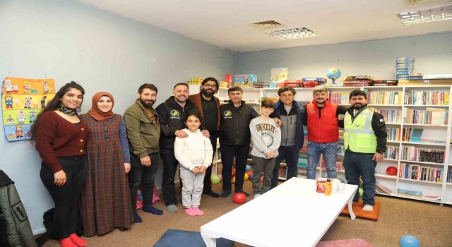 Adıyaman otogarına kütüphane kuruldu