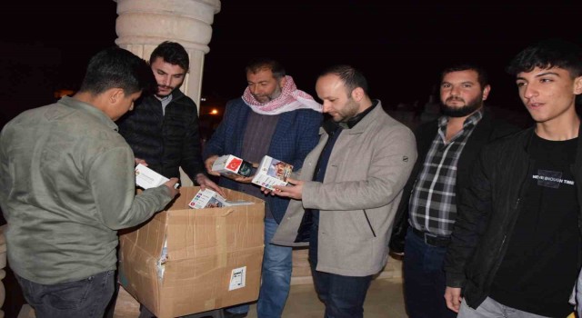 Adıyamanda depremzedelere kandil simidi