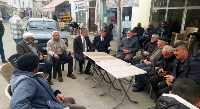 AK Partiden İncesu ve Yeşilhisara geçmiş olsun ziyareti