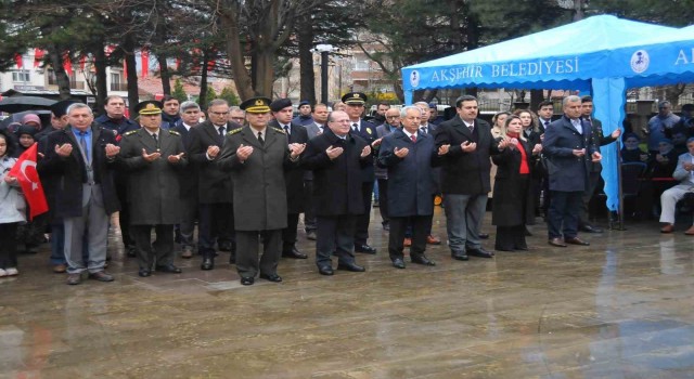 Akşehirde Şehitleri Anma Günü etkinlikleri