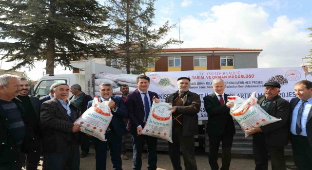 Alpuda nohut üreticilerine yüzde 50 hibeli tohum desteği