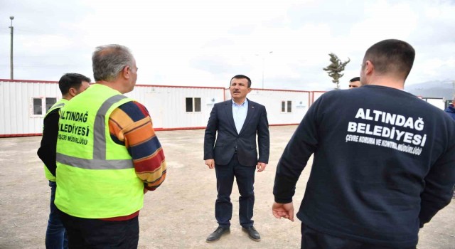 Altındağdan Osmaniyeye konteyner kent