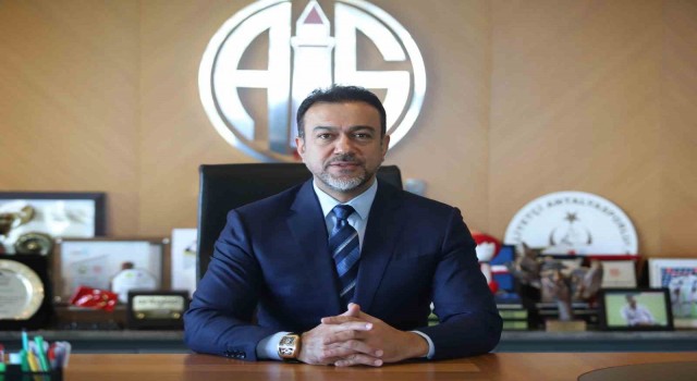 Antalyasporda yeni başkan Sabri Gülel
