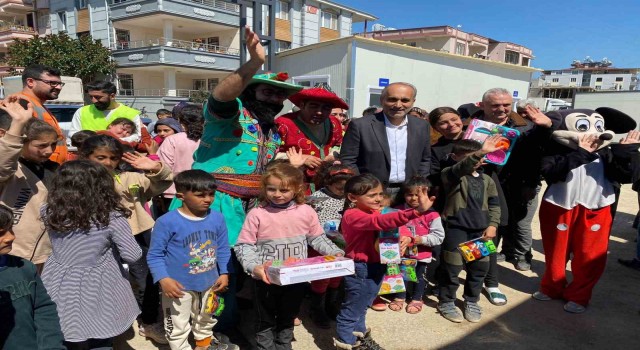 Arnavutköy Belediyesinin Hatayda kurduğu Kardeşlik Mahallesinde ilk sahur ve iftar yapıldı