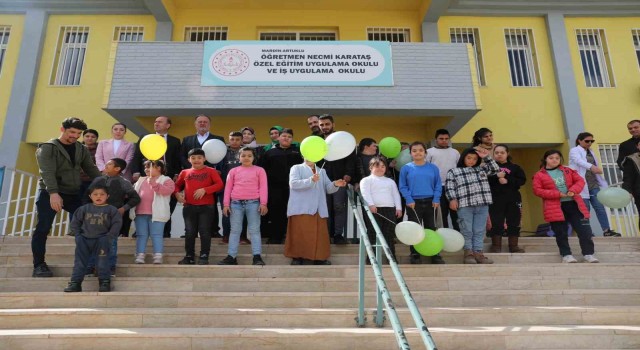 Artuklu Belediye Başkanı Tatlıdede özel gereksinimli öğrencilerle buluştu