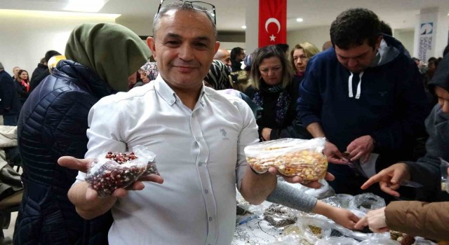 Ata tohumu takas etkinliği yoğun ilgi gördü