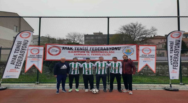 Ayak tenisi Samsun il seçmeleri yapıldı