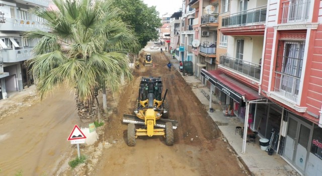 Aydın Büyükşehir, Germencikin yollarını yeniliyor