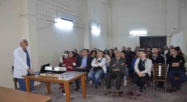 Aydın Devlet Hastanesinde himzet içi eğitimler sürüyor