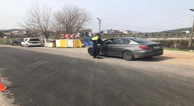Aydın jandarmasından agresif sürücü denetimi