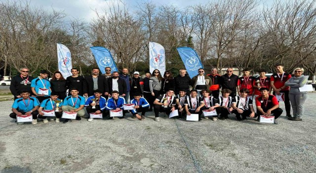 Aydında gençler Boccede ter döktü