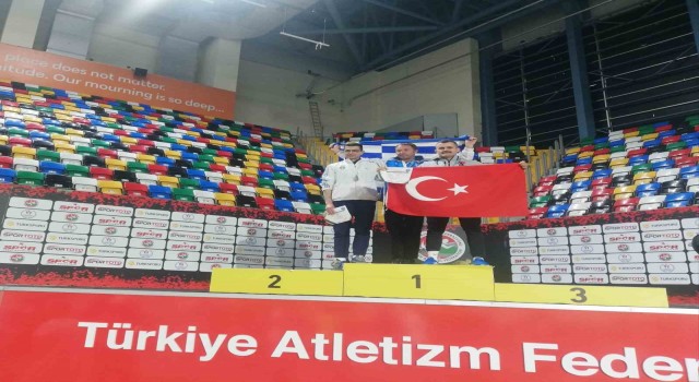 Aydınlı atlet, Balkan Şampiyonasından madalyalarla döndü