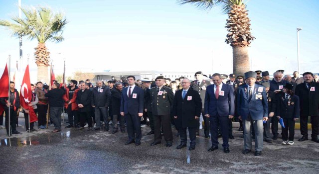 Ayvalıkta Çanakkale Zaferinin 108. yıl dönümü törenle kutlandı