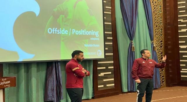 Bahattin Duran, Suudi Arabistanda hakemlere eğitim verdi