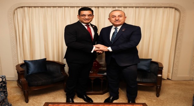 Bakan Çavuşoğlu, Sri Lankalı, Brezilyalı ve Hırvat mevkidaşları ile görüştü