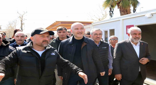 Bakan Soylu: Afete karşı dirençli şehirler oluşturacağız