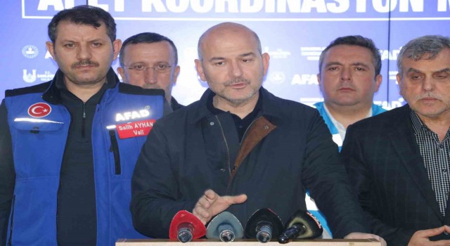 Bakan Soylu, sel felaketinde ölü sayısının 18e yükseldiğini açıkladı