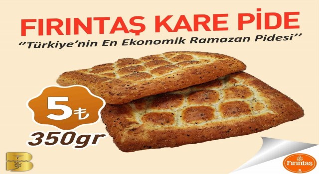 Balıkesirde Fırıntaşın Ramazan pidesi 5 lira