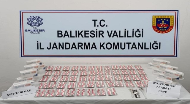 Balıkesirde jandarmadan uyuşturucu operasyonu