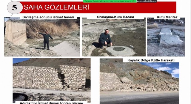 BARÜden akademisyenler deprem bölgesindeki yapısal değişiklikleri anlattı