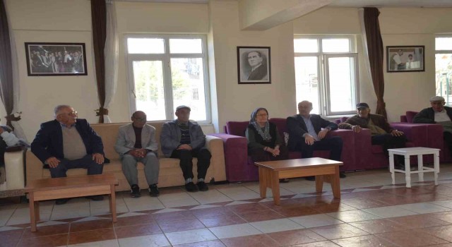 Başkan Atabay, yaşlılarla buluştu