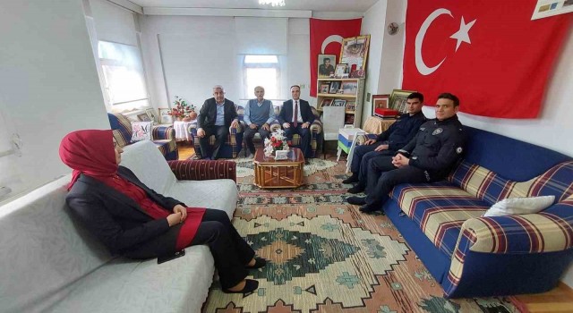 Başkan Çalışkan: Şehitlerimizin emanetlerini hiç bir zaman yalnız bırakmıyoruz”