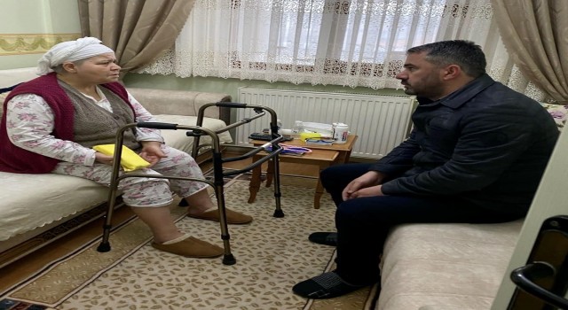 Başkan Çetinden Ramazan ayında hastalara moral ziyareti