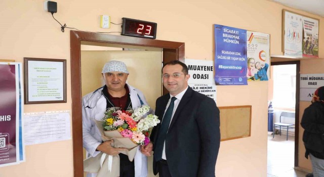 Başkan Ekim sağlık çalışanlarının Tıp Bayramında kutladı