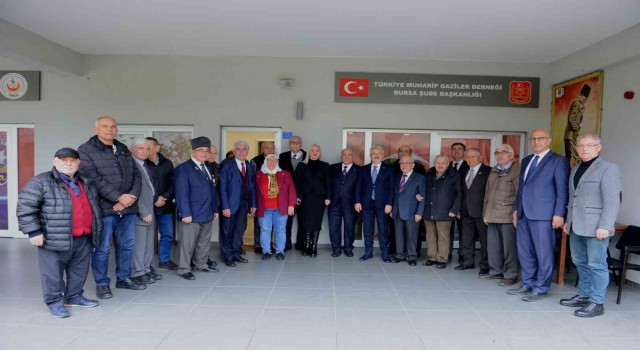 Başkan Erdemden şehit yakınları ve gazilere destek sözü