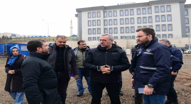 Başkan Güngör:“ Yeni geçici barınma alanları oluşturuluyor”