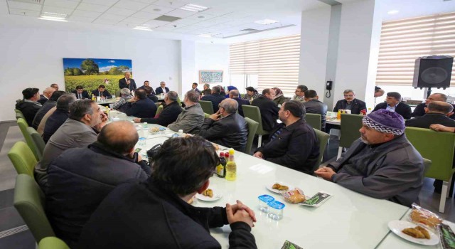 Başkan Kavuş EYT ile emekli olan personelle vedalaştı