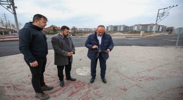 Başkan Kavuş, Meramın yeni caddelerinde incelemelerde bulundu