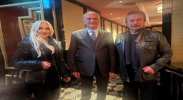 Başkan Özlü, Orhan Gencebayla bir araya geldi