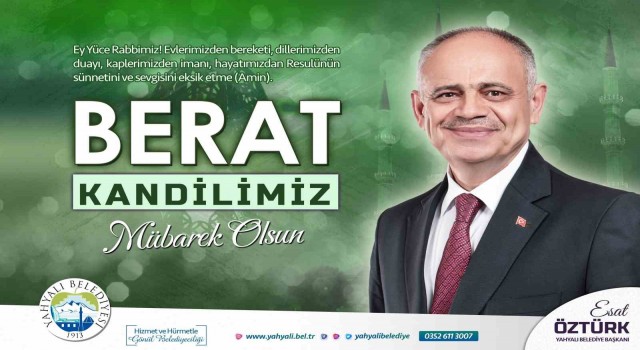Başkan Öztürk: “Berat gecesi, af ve mağfiret gecesidir”