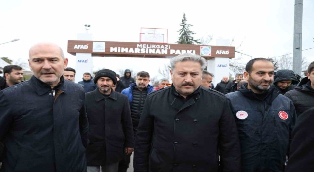 Başkan Palancıoğlu, Bakan Soylu ile Çarşıda İnceleme Yaptı