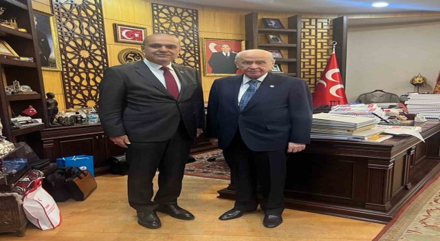 Başkan Uzundemir Genel Başkan Bahçeliyi ziyaret etti