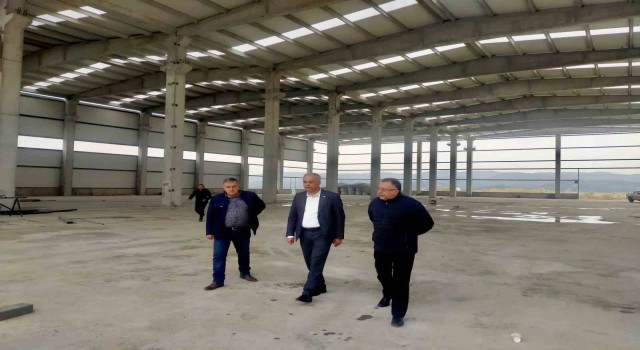 Başkan Yaman: Fabrikanın tamamlanmasını heyecanla bekliyoruz