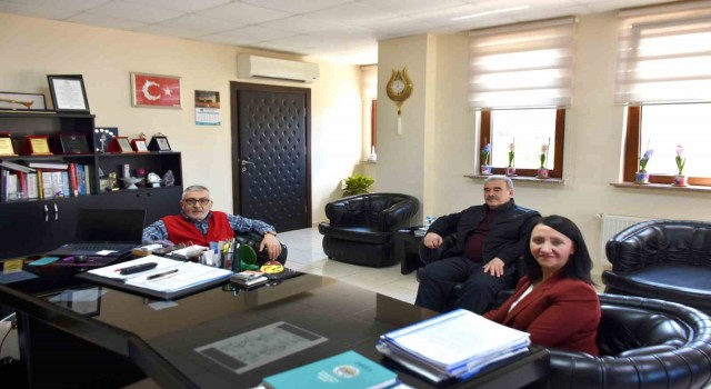 Başkanlardan Bozkurta ziyaret