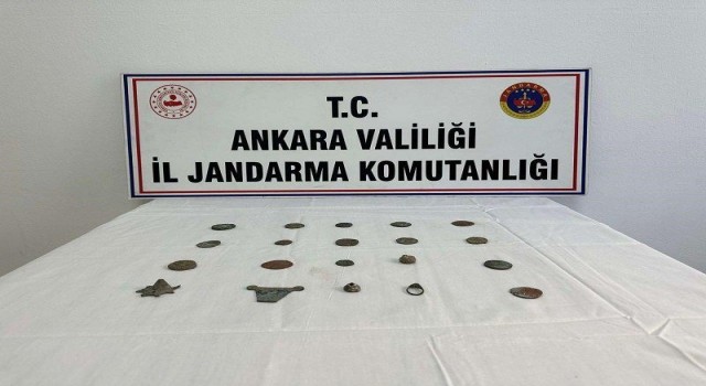 Başkentte çok sayıda tarihi eser ele geçirildi